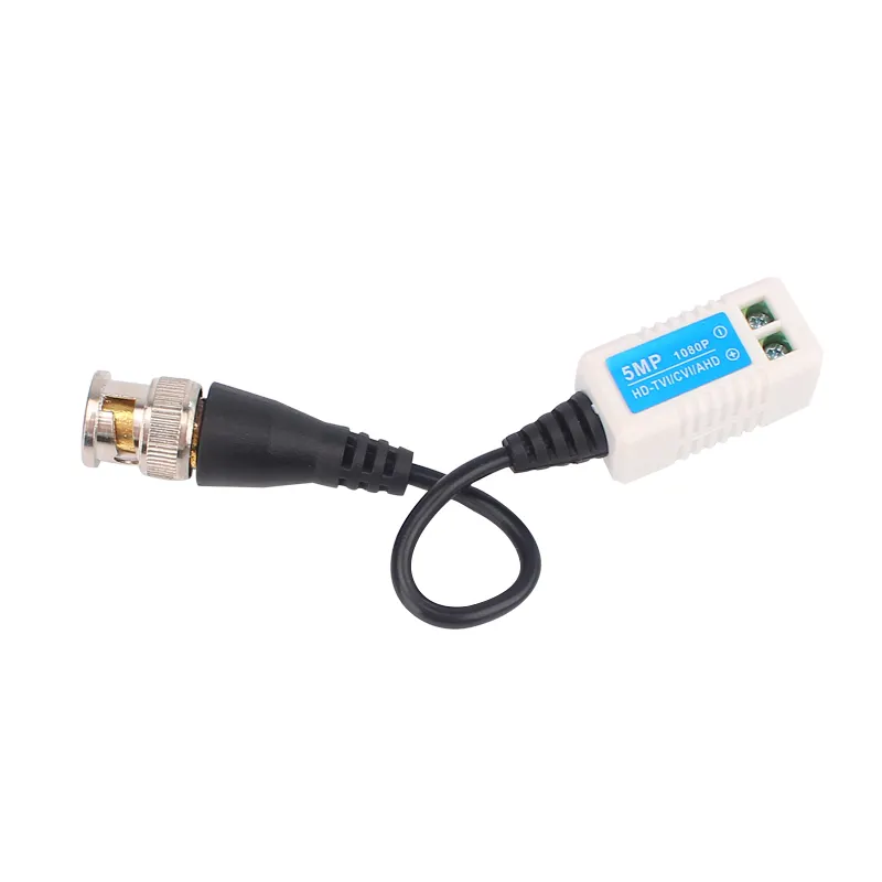 quality best plus security TP video balun signal transmitter for cctv accessories