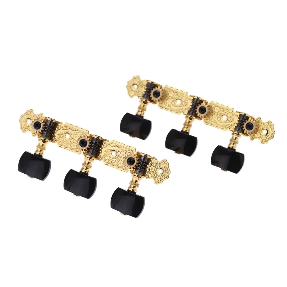 Alice AOS-020B3P 1 Paar Vergulde 3 Machine Head Classical Guitar String Tuning Keys Pinnen