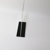 Support de signalisation en acrylique sur mesure avec base noire, présentoir de menu de table en plastique transparent, cadre vertical pour publicité, photo, portrait