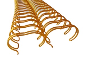 مربع أبيض حجم A4 B5 حلزوني O سلك حلقي مزدوج O دوبل Espiral De Alambre لـ <span class=keywords><strong>3</strong></span> 1 - Product Image 5