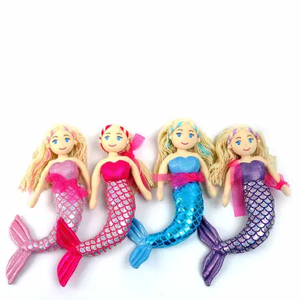 Juguetes de Peluche, Regalo para Niñas, Linda Muñeca de Sirena de Peluche con Bordado, Tela Súper Suave, 30CM - Product Image 3