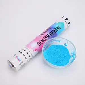 Pink Blue Gender Reveal Fireworks Children's Holiday Birthday Party Holding Spinning Pastel Salute