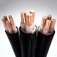 Cable de Alimentación de Bajo Voltaje YJV 0.6/1kV, Cable con Núcleo de Cobre y Aislamiento XLPE para Construcción de Edificios y Distribución Industrial