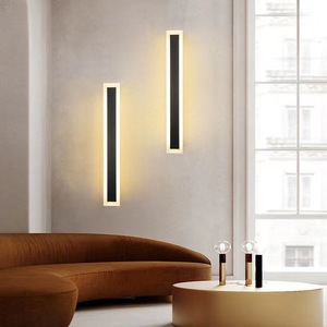 Interior exterior LED balcón <span class=keywords><strong>terraza</strong></span> decoración larga lámpara de iluminación impermeable Ip65 <span class=keywords><strong>luz</strong></span> de pared para jardín sala de estar lavado de pared - Product Image 2