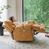 Fauteuil de salon Lazy Cloud, chaise longue de détente, fauteuil inclinable pivotant, chaise berçante, lit pour dormir