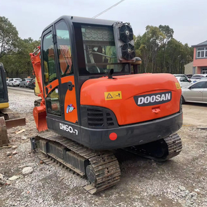 Miniexcavadora Usada de Segunda Mano Doosan Dh60 de 5 Toneladas, 6 Toneladas y 5.5 Toneladas de Alta Calidad, en Stock, con Certificación Daewoo Ce - Product Image 3