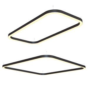 Lámpara Colgante LED Redonda de Techo con Iluminación Directa e <span class=keywords><strong>Indirecta</strong></span> y Tamaño Personalizado - Product Image 6