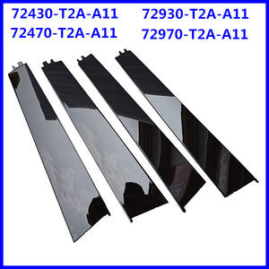 Paneles de Moldura para Pilar de Puerta de Honda Accord 72470-T2A-A11 72430-T2A, Diseño Moderno de Plástico, Resistentes al Agua - Product Image 3