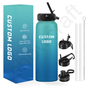 Bouteille d'eau en acier inoxydable isolée pour l'extérieur, écologique, 500 ml, personnalisable - Product Image 6