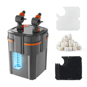 수족관 섬프 필터 외부 수족관 필터 타이머 라이트 포함 강력한 펌프 물 순환 및 청소 필터 포함 - Product Image 6