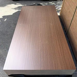 Linyi Factory, alta calidad, 4ftx8ft, 18mm, madera contrachapada, acabado mate, papel de melamina, tablero de madera contrachapada para muebles y gabinetes - Product Image 1