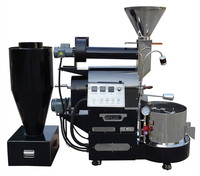 Machine automatique de torréfaction de grains de café de 120 kg Auto 50kg 60kg 120 kg Torréfacteur à tambour rotatif de grains de café à air chaud à gaz en vente