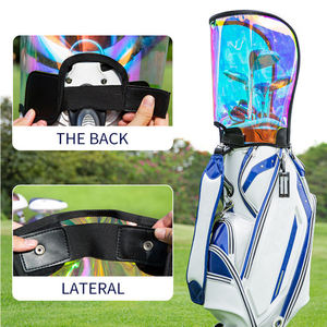 Funda para Bolsa de Golf Personalizada con Logotipo, Impermeable, de PVC Transparente y Colorida - Product Image 6