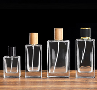 Contenitori di profumo di lusso di alta qualità di buona vendita 30ml 50ml capacità 100ml con etichette