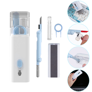 Kit de limpieza 7 en 1 para teclado de computadora, cepillo y lápiz limpiador de auriculares para herramientas de limpieza de teléfonos y auriculares, kit de limpieza de teclas - Product Image 3