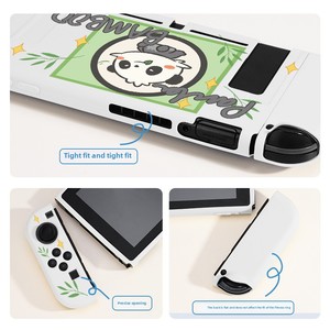 <span class=keywords><strong>Custodia</strong></span> in Silicone per gatto cartone animato per Nintendo per <span class=keywords><strong>Switch</strong></span> NS/OLED All-Inclusive Soft Shell con impugnatura per gioco S01XBB023 - Product Image 4