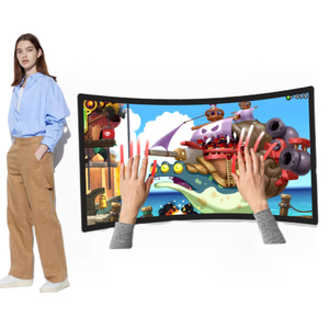 Buen diseño al por mayor, pantalla curva montada en la pared de 32 pulgadas con pantalla táctil 4K, Monitor de juego de ordenador para juegos de negocios - Product Image 1