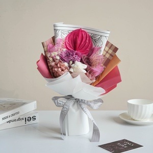 Tendenza 2026, Bouquet di Fiori Conservati Personalizzabile, Regalo Ideale per la Festa della Mamma, Decorazione Casa e Matrimonio - Product Image 2