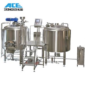 Réservoir de bière en acier inoxydable 500L 1000L Réservoir de fermentation de vin Réservoir de fermentation de bière à fond conique Brassage lumineux 5BBL 10BBL - Product Image 6