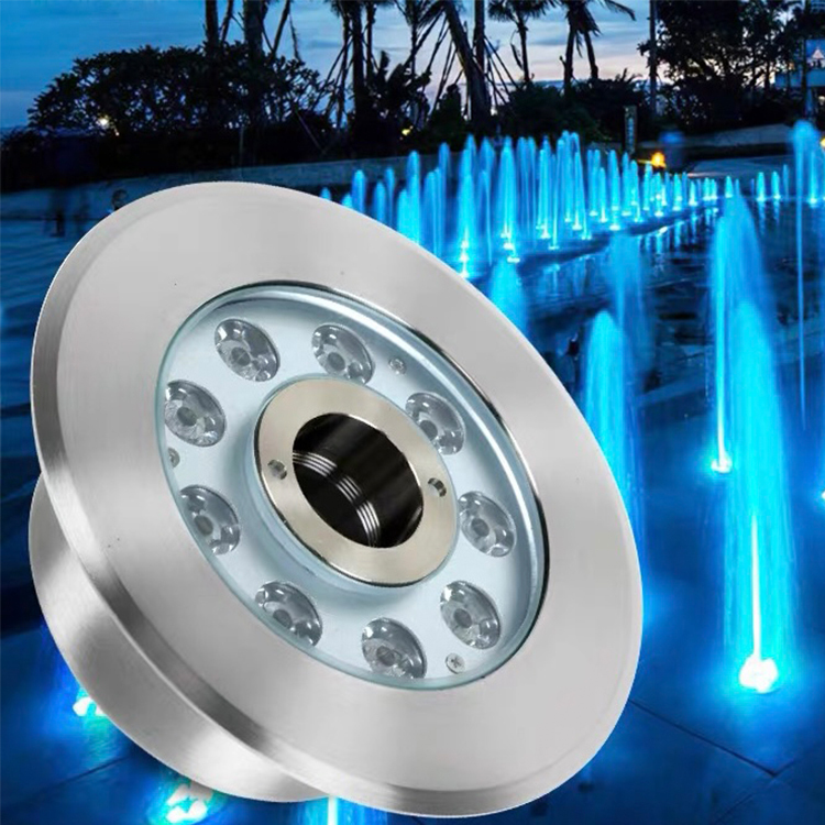 IP68 Waterproof 6W/9W/12W RGB/RGBW LED Light Source for Square Outdoor Underwater Fountain Lights for Pools