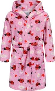 เสื้อคลุมอาบน้ำขนแกะนุ่มมีฮู้ดสำหรับเด็กผู้หญิงชุดนอนสำหรับเด็กอายุ2-16ปี - Product Image 6