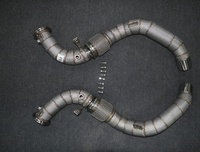Knalpot Performa SPEEDWINNER High Flow Downpipe dengan Katalis 200cell untuk BMW M5 F90