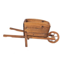 Nouveau design de jardinière de jardin en bois jardinière de couleur personnalisée pour fleur plante légume avec roue