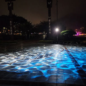RGB 6-color Water Wave Gobo Projector 100W Suitable for <strong>Aquarium</strong> Theme Park