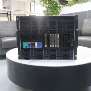 Serveur Barebone 8U 16 GPU en rack pour l'entraînement IA et le calcul de grands modèles - Product Image 1