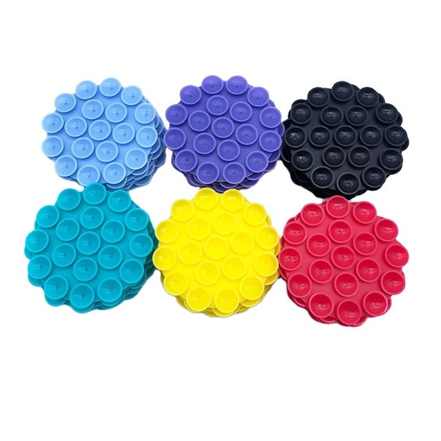 New Double Side Silicone Cell Phone Suction Cup Holder Suction Cup Mount Phone Holder