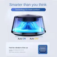 Diffuseur de brume, désodorisant automatique pour voiture, lumière intérieure RGB, diffuseur de parfum intelligent pour voiture, rechargeable, effet neige et montagne
