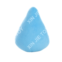 Poupée en peluche personnalisée en forme de goutte d'eau OEM/ODM, poupées en peluche personnalisées en forme de goutte de pluie, design de goutte d'eau, poupée en peluche douce