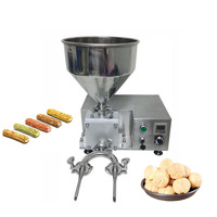 Machine de dépose de chocolat et de crème pour gâteaux, machine à lisser la crème pour pain et biscuits, machine à garnir et décorer les gâteaux