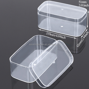 SUNSHING Acrylic Bakery Boxes Clear Plastic Containers for Mousse Cake Box Biscuit Dessert Packaging Tiramisu Storage - Product Image 4
