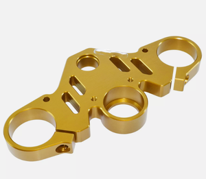 Puente de abrazadera de horquilla superior de árbol triple superior CNC dorado para YAMAHA YZF R15 V4 2021-2022 - Product Image 4
