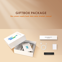 AMABOO Bingkai Foto Digital Akrilik Layar LCD HD 1080p 5 Inci, Pemutar Video MP4/MP3, Mendukung Pengisian Daya USB-C, Penyimpanan 4GB/16/32GB