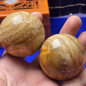 Venta al por Mayor de Esferas de Jade Coral Natural, Fósiles de Bola, Cristal Curativo para Decoración Feng Shui - Product Image 5
