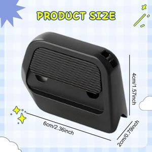 Cuchillo de cerámica con diseño de ranura en ángulo recto, herramienta segura para desempacar, cuchillo retráctil magnético, precios al por mayor B2B - Product Image 2