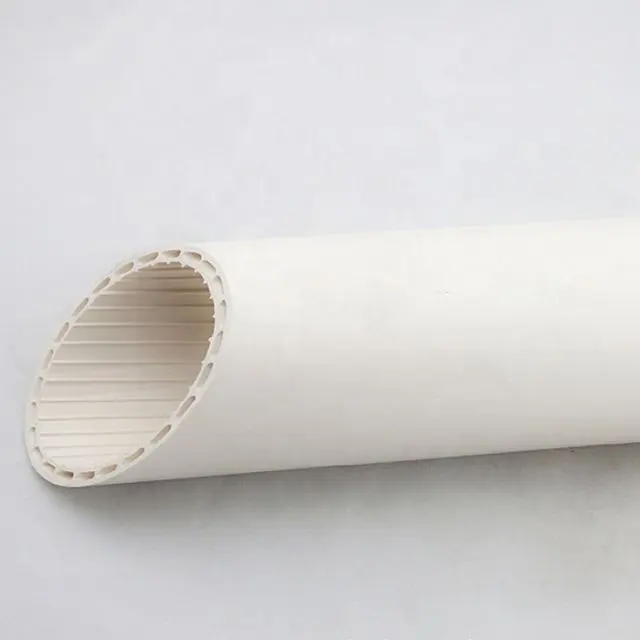 Plastic PVC Double Wall Silence Pipe For Drainage Factory Wholesale, Convenient Installation UPVC Water Pipe Discount