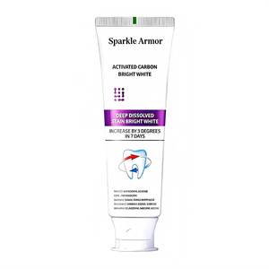 Dentifrice blanchissant au charbon actif, peptide antimicrobien, blanchisseur de dents, dentifrice blanchissant - Product Image 1