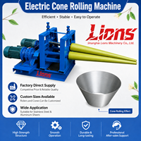 Machine à rouler manuelle personnalisée avec rouleau recouvert de caoutchouc polyuréthane et engrenage moteur pour le cintrage conique des tôles d'acier inoxydable et d'aluminium