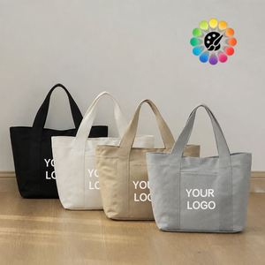 Bolsa de Compras de Lona de Algodón con Logotipo Personalizado, Asa Reforzada, Tamaño Extra Grande para Aventuras al Aire Libre - Product Image 2