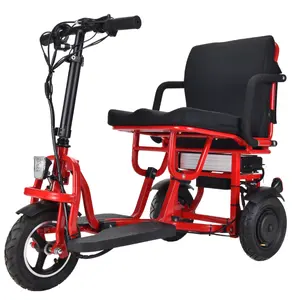 Safety Assured Foldable Scooter Elder Electric Mobility Scooter 11-20km/h Folding Mobility Scooter For Elderly