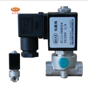 Z111 SS316 <span class=keywords><strong>2</strong></span> cách solenoid <span class=keywords><strong>valve</strong></span> đáng tin cậy Nhà cung cấp 110V 24V AC DC 220 volt thường đóng cửa cho dầu không khí cơ sở thép không gỉ - Product Image 4