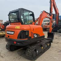 Meilleur prix pour mini-excavatrice DOOSAN, excavatrice sur chenilles Doosan DX60, prête à être expédiée, DX60 DX70 DX80 DX100 DX120 DX160 DX225 DX260 DX300