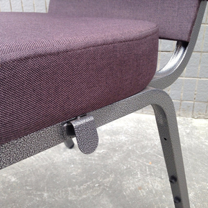 Silla apilable de metal industrial para Iglesia, de - Product Image 3