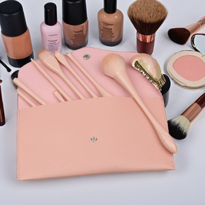 Belt Portable <b>Large</b> Open <b>Makeup</b> Brush <b>Bag</b> for Eco-Friendly Women's Waterproof Travel Pu Custom Promotional Cosmetic <b>Bag</b> - Product Image 2
