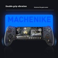 Mechenike GP5 pengontrol Joystick Gaming Linear, Gamepad 6 sumbu somato sensor Mode ganda getaran ganda dan aula