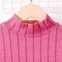 Robe de princesse en maille à manches longues avec dentelle épissée, nouvelle collection automne 2025 pour filles, vêtements pour enfants