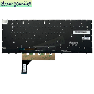 คีย์บอร์ดแล็ปท็อปแบ็คไลท์รุ่น lla Latin Ai สำหรับ Asus expertbook <span class=keywords><strong>B5</strong></span>คีย์บอร์ด0KNX0-1822IT00 B3404 B5404ใหม่เอี่ยมขอบสีฟ้า1234 - Product Image 4